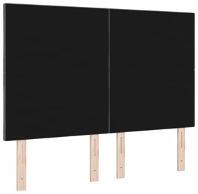 LED Fejtámla Gyémánt Blokk Dizájn Sötétszürke 144 cm Velúrral