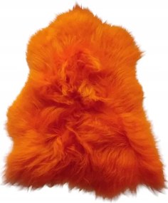 Izlandi báránybőr szőnyeg Narancs 90-110