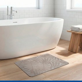 Világosbarna kovaföld fürdőszobai kilépő 39x60 cm Dafni – Wenko