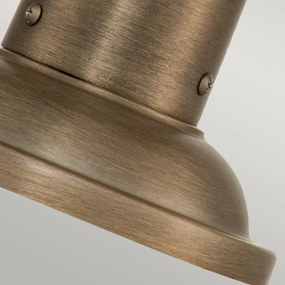 Kichler KL-ASHLANDBAY3-M-BU -Kültéri lámpatest ASHLANDBAY 1xE27/60W/230V IP44 bronz