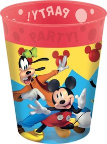 Disney Mickey Jump Into Fun micro prémium műanyag pohár szett 4 db-os 250 ml