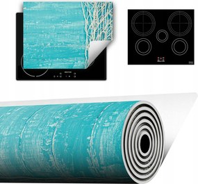 Vinyl Szőnyeg A Konyhába Több Hely 70x52 türkizkék