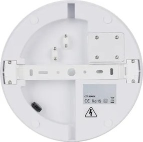 Brilagi - LED kültéri mennyezeti lámpatest BENE LED/18W/230V átm. 21,5 cm fehér IP54