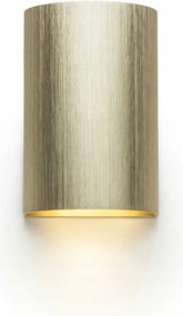 Rendl Capri R fali lámpa szálcsiszolt sárgaréz 2x9W GU10 230V