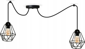 Csillár függőlámpa Pók Diamond 2 mennyezeti lámpa a nappaliba