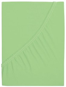 Jersey lepedő ALVORA 90x200 cm világoszöld