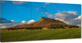 Vászonkép 120x60 Kilátás a rétről Hegy