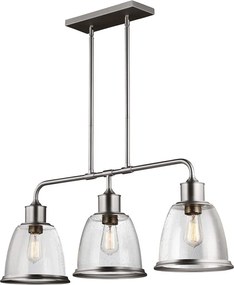 Feiss HOBSON FE-HOBSON-3P-SN Függőlámpa 3x75W/E27