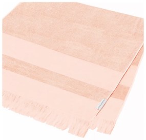 Stripe rózsaszín pamut strandtörülköző , 175 x 90 cm - Sunnylife
