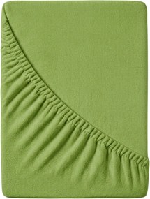 Frottír EXCLUSIVE zöld lepedő 180x200 cm