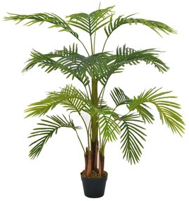 vidaXL zöld, cserepes műpálma 120 cm