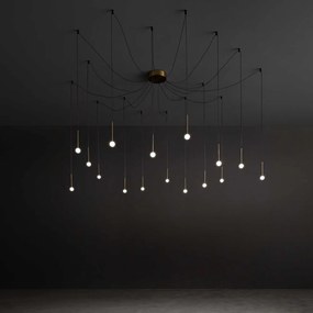 Függeszték Fekete IDEAL LUX 284002