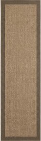 Barna kültéri-beltéri futószőnyeg 80x250 cm Timber 1402 – Ayyildiz Carpets