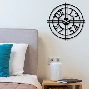 Enzoclock fém falióra, 48×48 cm – S010