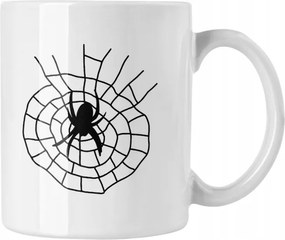 Pókháló mintás bögre Kávé ajándék