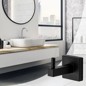 Fürdőszoba fogas black 322196