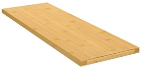 bambusz fali polc 60x20x1,5 cm