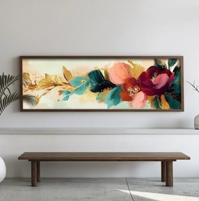 EMR021 keretezett MDF falikép, 40 x 120 cm