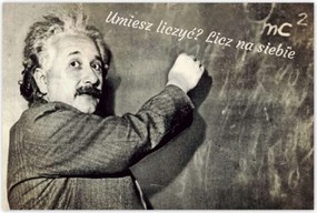 Poszterek 120x80 Albert Einstein