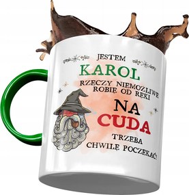 Zöld Bögre Károly Férj Kolléga Ajándék Nyomtatott Fotóval