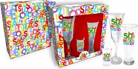 Női Szett 3az1ben Pohár 50 Éves