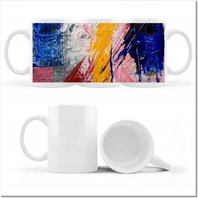 Nyomott mintás bögre Absztrakt Bill