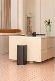 Sötétszürke acél érintésre nyíló szemetes 30 l Bo Touch – Brabantia