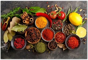 Poszterek 185x125 Rusztikus Fűszerek