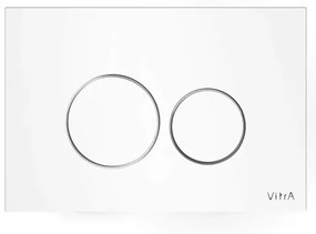 VitrA Vetro control panel glass white 740-1600