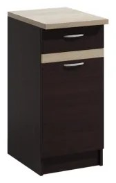 Konyhablokk VALERIA 180 cm sonoma tölgy/barna