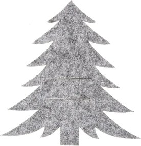 Orion Fenyőfa evőeszköz zseb szürke, 18 x 18 cm, 2 db-os készlet