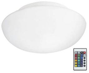 Eglo 75352 - LED RGB Dimmelhető mennyezeti lámpa ELLA-C 2xE27/7,5W/230V + távirányító 75352