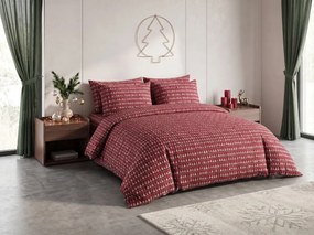 Pamut ágynemű BURGUNDY FÁK bordó színű Ágyneműhuzat mérete: 70 x 90 cm | 140 x 220 cm