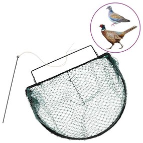 zöld acél madárcsapda 50 cm