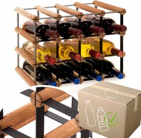 Loft bortartó állvány Pet palacktartó állvány Ökológiai Tartós 12cipő Fém