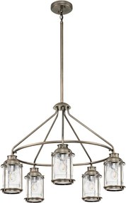Kichler Ashland Bay KL-ASHLANDBAY-5P-BU Csillár 5x60W/E27 IP44