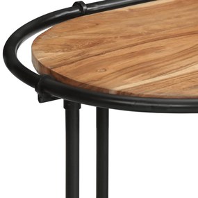 tömör akácfa tálalóasztal 110 x 42 x 76 cm