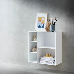 Fehér moduláris polcrendszer 68,5x69 cm Mistral Kubus - Hammel Furniture