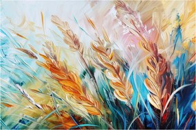 Kép - Búza, absztrakció (90x60 cm)
