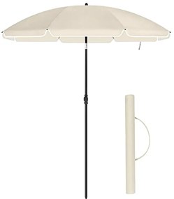 SOMBRILLA dönthető kerti napernyő 160 cm, bézs