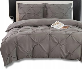 Exkluzív Ágyneműhuzat Garnitúra 160x200 Fodros Glamour Szürke