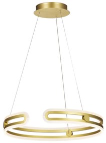 ITALUX MD17016002-1E-GD KIARA Modern Led Függesztett Lámpa Arany LED IP20