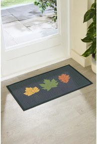 Lábtörlő 40x70 cm Autumn Leaves on Green – Artsy Doormats