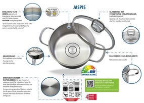 Elo 90835 5 darabos rozsdamentes acél edénykészlet Jaspis