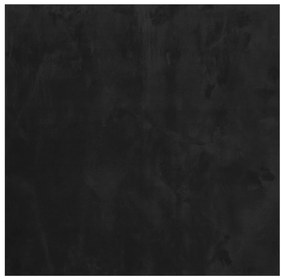 HUARTE fekete rövid szálú puha és mosható szőnyeg 120 x 120 cm