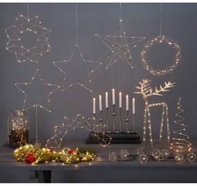 Fekete fénydekoráció Gustavo – Star Trading