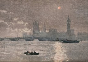 Design fali fotótapéta Flizelin éjszakai panoráma 208x146 ragasztó