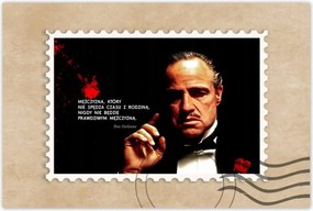 Poszterek 90x60 Don Vito Corleone God Fat