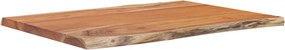 vidaXL tömör akácfa téglalap alakú asztallap 50x40x2,5 cm
