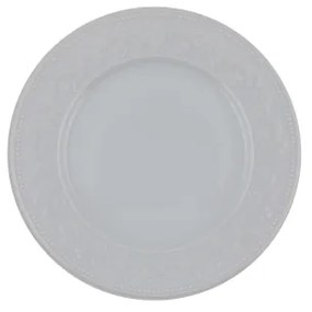 24 részes fehér porcelán étkészlet